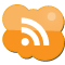 subscribe, weather, Cloud, feed, Rss, climate Icon