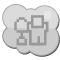 Digg, climate, Cloud, weather LightGray icon