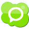 Cloud, Technorati, weather, climate LawnGreen icon