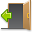 Exit, quit, logout, sign out, Door, out Icon