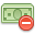 Del, remove, Cash, delete, coin, Money, Currency Icon