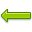 Back, Arrow, Backward, prev, previous, Left YellowGreen icon