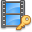 video, film, password, movie, Key DimGray icon