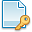 Page, Key, password Lavender icon