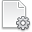 White, Gear, Page WhiteSmoke icon