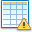 warning, wrong, Error, table, exclamation, Alert LightCyan icon