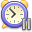 time, alarm clock, Clock, Pause, Alarm, history MediumPurple icon