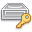 drive, Key, password Black icon