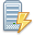 lightning, Server LightSteelBlue icon