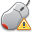 exclamation, Mouse, warning, Error, Alert, wrong Silver icon