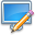 Edit, write, monitor, Display, writing, screen, Computer DodgerBlue icon