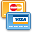 Credit cards SteelBlue icon