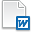 White, word, Page Icon