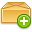 package, Add, pack, plus SandyBrown icon