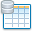 table, db, Database LightSteelBlue icon