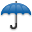 Umbrella Black icon