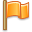 flag, Orange Black icon
