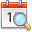 date, Schedule, Calendar, magnify Icon