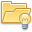 Light bulb, Folder Icon