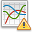 warning, Alert, exclamation, chart, graph, Error, curve, wrong Gainsboro icon
