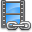 movie, Link, film, video DimGray icon