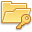 Folder, password, Key Khaki icon