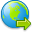 world, globe, earth DodgerBlue icon