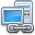 Computer, Link LightSteelBlue icon