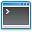 Application, xp, terminal DimGray icon