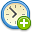 time, plus, Add, history Icon