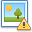 photo, picture, pic, Alert, Error, image, exclamation, warning, wrong PaleTurquoise icon