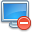 monitor, Display, screen, Del, delete, Computer, remove Icon
