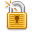 Break, locked, Lock, security Black icon