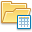 table, Folder Khaki icon