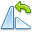 Anticlockwise, shape, rotate Icon