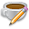 mocca, food, cup, writing, write, Coffee, Edit Black icon