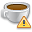 Error, warning, mocca, wrong, exclamation, Alert, Coffee, cup, food Icon