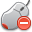 delete, remove, Mouse, Del Silver icon