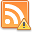 exclamation, Rss, warning, Alert, subscribe, feed, wrong, Error Icon
