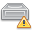 warning, Error, drive, exclamation, Alert, wrong DarkGray icon