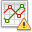 chart, line, graph, Error, wrong, warning, exclamation, Alert Icon