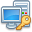 Key, Computer, password LightSlateGray icon