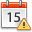 Error, exclamation, Schedule, Alert, Calendar, warning, date, wrong Icon