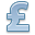 Cash, coin, pound, Currency, Money Icon