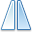 shape, horizontal, Flip Black icon
