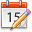 writing, Schedule, write, Calendar, Edit, date Black icon