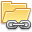 Link, Folder Khaki icon