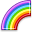 Rainbow Black icon