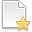 star, bookmark, White, Favourite, Page WhiteSmoke icon