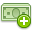 Cash, Currency, plus, Add, coin, Money OliveDrab icon